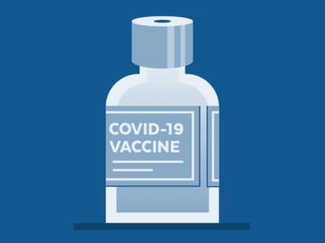 Graphic of COVID-19 Vaccine vial