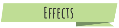 A green banner with the text "Effects"