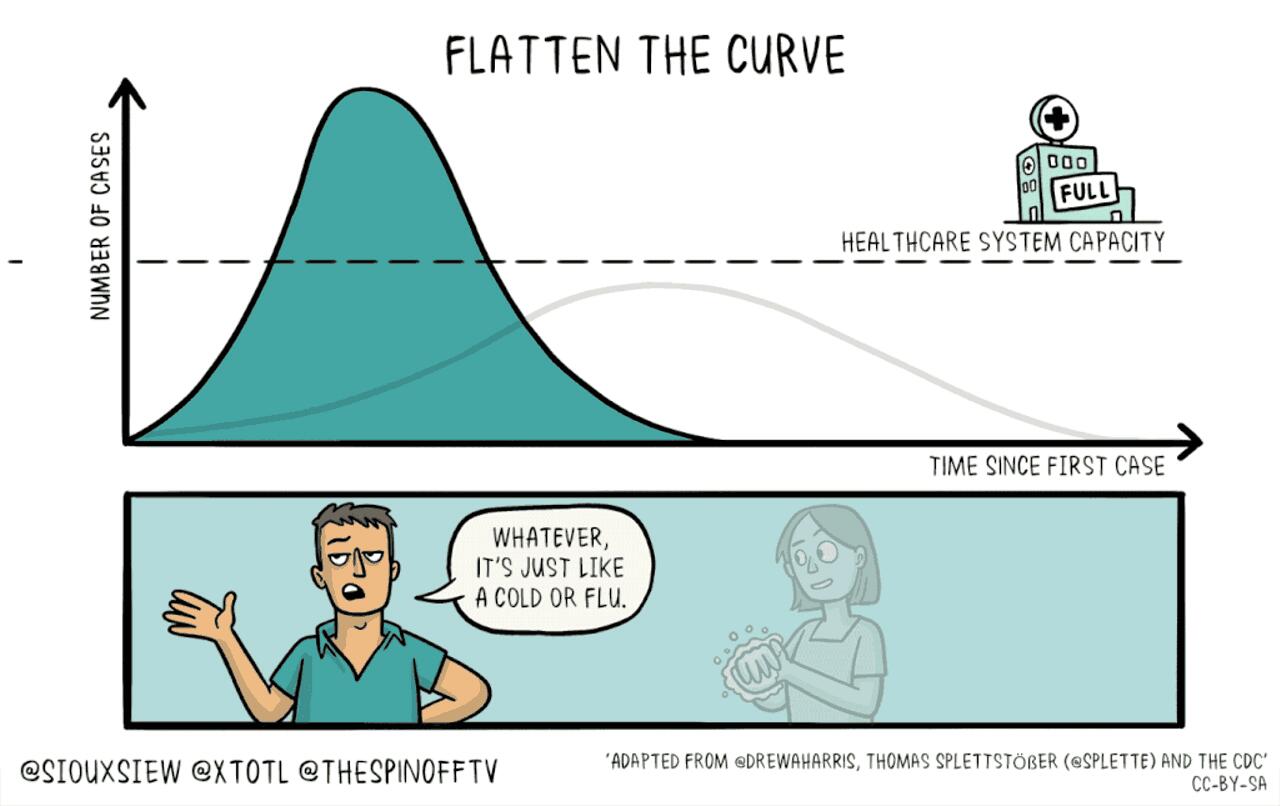 Flatten the COVD Curve - Stage 1
