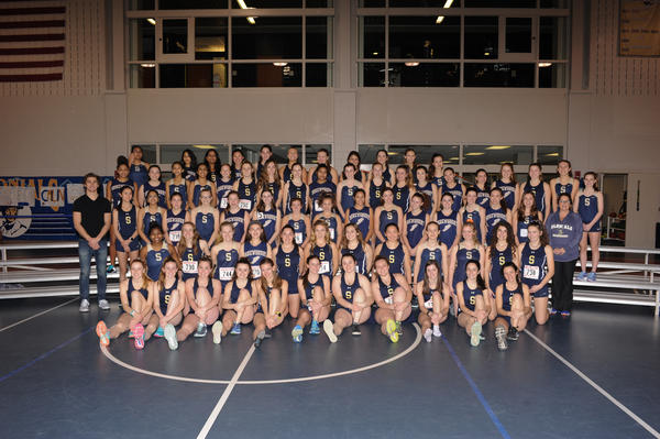 Girls Indoor Track Team Photo 2018-2019