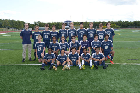 Shrewsbury High School Boys JV-1 Soccer Team Photo