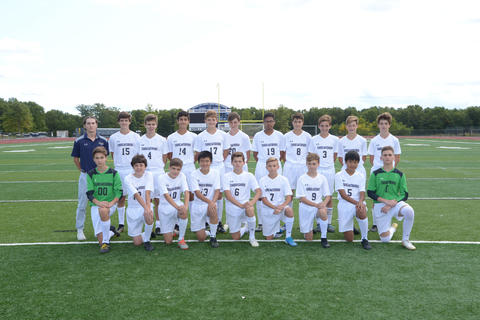 Shrewsbury High School Boys JV2 Soccer Team Photo