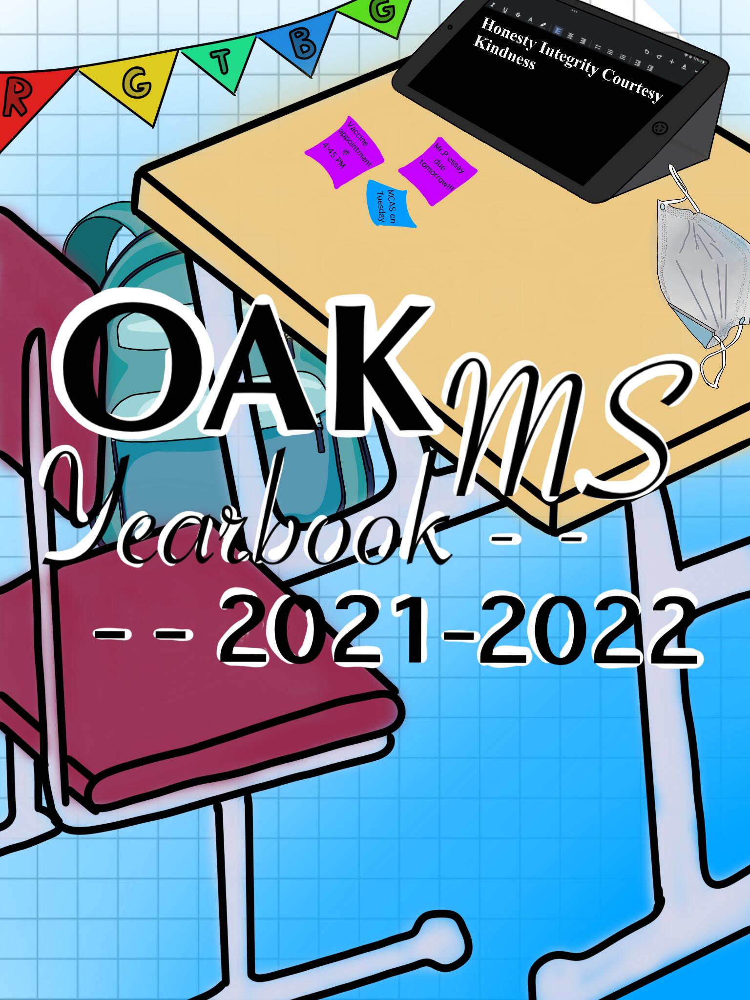 oak yearbook cover