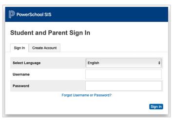 Accessing the PowerSchool Parent Portal – Forgot Username or Password